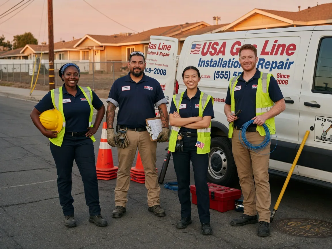 Gas Line Installation company in Spur, TX